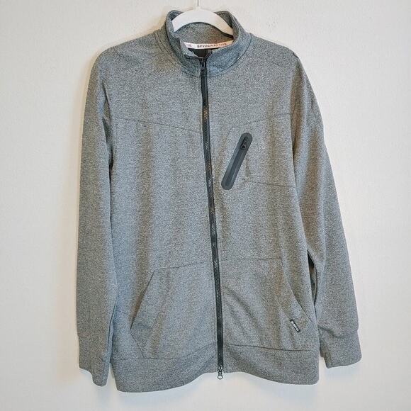 Spyder Active Men's ProWeb Gray Jacket Sz M - Picture 1 of 11